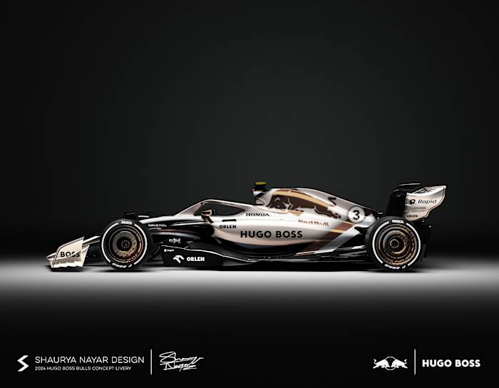 Hugo Boss Livery - Shaurya Nayar Design